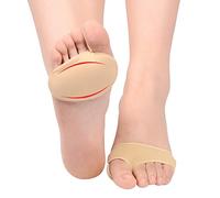 Soumit Cuscinetti Metatarsali L (EU 40-45), Cuscinetto Metatarsale Confortevole con Tessuto Lycra Traspirante Morbido, Copertura Piedi per Sollievo dal Dolore e Alleviare Il Pressione