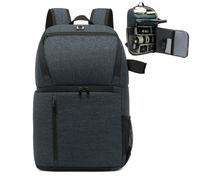 SOUNAY Zaino Fotografico con Supporto per Treppiede e Antifurto, Borsa Macchina Fotografica con Apertura Laterale, Zaino Fotocamera per Reflex e Mirrorless
