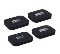 Sound Addicted Cuscinetti isolanti per soundbar, cuscinetti in schiuma anti vibrazioni, confezione da 4, 8,9 x 6,3 x 1,65 cm, adatti per la maggior parte delle soundbar, cuscinetti per barre