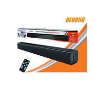 SOUND BAR BL6858 SISTEMA AUDIO BLUETOOTH HOME THEATER MULTIFUNZIONE 20W TELECOMA