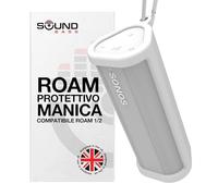 Sound Bass Custodia protettiva rinforzata per Sonos Roam 2, bianca