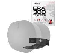 Sound bass ERA300 Staffa angolare da parete, a basso profilo, nera, singola (1 pezzo), include accessori di montaggio, compatibile con altoparlante Sonos ERA 300