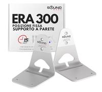 Sound bass ERA300 Staffa per montaggio a parete, basso profilo, bianco, confezione doppia, compatibile con altoparlanti Sonos ERA 300, completa di tutti gli accessori di fissaggio