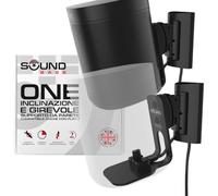 Sound bass ONE, Staffa per Montaggio a Parete, Inclinabile e Girevole, Nero, Doppio, Compatibile con ONE, ONE Gen 2, ONE SL & Play:1, Installazione Semplice, Include Kit di Montaggio