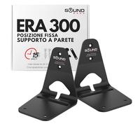 Sound Bass Staffa da Parete ERA300, Basso Profilo, Nero, (2pcs) | Compatibile con Sonos ERA 300 Speaker, Completa di Tutto l'Hardware di Montaggio