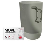 Sound bass Staffa da parete per Move, impermeabile, verde | Resistente alle intemperie, compatibile con Sonos Move & Move 2, accessori inclusi