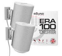 Sound Bass Staffa ERA 100 orientabile e inclinabile, bianca, 2 pz