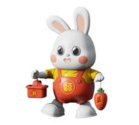 Sound Bunny Per Bambini - Musical Bunny Toy With Songs, Early Learning Plush Rabbit | Bambini In Età Prescolare Interattiva Che Canta Giocattolo, Giocattolo Soft Bunny Per Ragazzi Ragazzi 3+ Anni, Ide