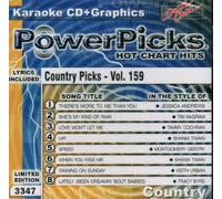 Sound Choice / Karaoke - Sound Choice: PowerPicks - Country Picks Vol. 159 (Karaoke CDG)