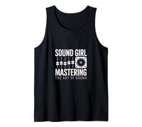 Sound Girl Padroneggiare L'arte Del Suono Ingegnere Audio Canotta
