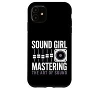Sound Girl Padroneggiare L'arte Del Suono Ingegnere Audio Custodia per iPhone 11