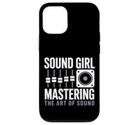 Sound Girl Padroneggiare L'arte Del Suono Ingegnere Audio Custodia per iPhone 12/12 Pro
