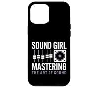 Sound Girl Padroneggiare L'arte Del Suono Ingegnere Audio Custodia per iPhone 12 Pro Max