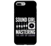 Sound Girl Padroneggiare L'arte Del Suono Ingegnere Audio Custodia per iPhone 7 Plus/8 Plus