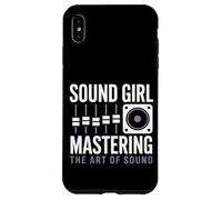 Sound Girl Padroneggiare L'arte Del Suono Ingegnere Audio Custodia per iPhone XS Max