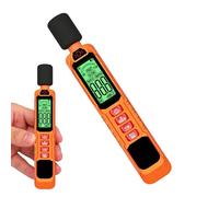 Sound Level Meter - High Precision 30dB a 130dB Digital Noise Sound Level Meter, Accurate Decibel Measuring Device for Studio Home Factory Basement Nighttime Construction Industrial and Residential N
