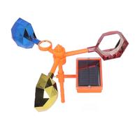 Sound Light Bird Repeller 360 Degree Light Reflection Large Volume Solar Sound Alarm Bird Deterrent Device-dwdz