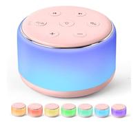 Sound Machine Baby for Sleeping - Macchina portatile per bambini e adulti, con luce notturna, 34 rumori lenitivi, ricaricabile tramite USB, per la ninna nanna