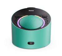 Sound Machine con luce, oltre 50 suoni del sonno, elegante guscio in metallo, altoparlante da 7,6 cm, eccellente effetto sonoro naturale, la tua macchina sonora ideale per dormire, rilassarsi a casa,