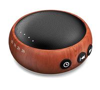 Sound Machine, piccola macchina per il rumore bianco, con 30 suoni lenitivi, per bambini, adulti, suoni naturali, ventaglio per pioggia, marrone, rosa, con 36 livelli di volume, per ufficio, casa