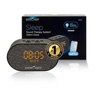 Sound Oasis® Bluetooth® Sleep Sound Therapy System® Sveglia - Dormi meglio, gestisce e maschera l'acufene, 30 suoni integrati, illuminazione adatta al sonno, adatta ai viaggi (BST-150)