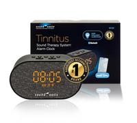 Sound Oasis® Sveglia Bluetooth per acufene Sound Therapy System®, per dormire meglio, gestire e mascherare l'acufene, 30 suoni integrati per alleviare l'acufene, illuminazione adatta al sonno, adatta