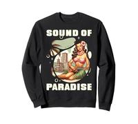 Sound of Paradise. Senti l'atmosfera dell'isola. Felpa