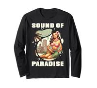 Sound of Paradise. Senti l'atmosfera dell'isola. Maglia a Manica