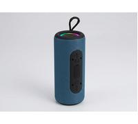 Sound Republik Tremor Cassa Portatile Bluetooth A Tubo Con Luci Nero/Blu/Grigio