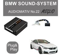 Sound System XXL per BMW X4 F26 HiFi 676, 8 Canali DSP, Nero