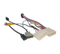 Sound way - Adattatore Interfaccia ISO, recupero telecamera e Fascio Cavo Connettore ISO Compatibile con Nissan