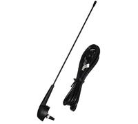 Sound-way Antenna 39 cm Completa di Cavo di Ricambio AM/FM autoradio Radio Stereo Compatibile con Fiat Alfa Romeo Lancia Peugeot (PSA) Dacia Opel AM/FM passiva