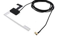 Sound-way Antenna DAB/DAB+ Amplificata per Autoradio, Adesivo Parabrezza con Connettore SMB, compatibile con Pioneer, Kenwood, Alpine, JVC, Clarion