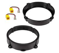Sound Way Autoradio Altoparlanti Casse Adattatori con Cavi Compatibile con Alfa Romeo 147, 159, Lancia Y, Musa, Fiat Idea, Nero