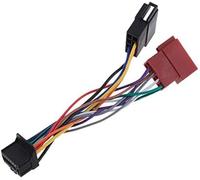Sound-way Fascio Cavo Connettore ISO compatibile con Autoradio PIONEER 16 pin, nero