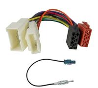 Sound way - Fascio Cavo Connettore ISO e Adattatore d'antenna per Installazione
