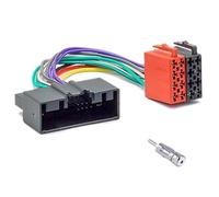 Sound way Fascio Cavo Connettore ISO e Adattatore d'antenna per Installazione autoradio Compatibile con Land Rover Discoery/Freelander/Ford B-Max/C-Max/Fiesta/Transit/Opel Meriva
