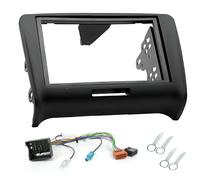 Sound Way Kit di Montaggio per autoradio 2 DIN Supporto Mascherina Radio Compatibile con Audi TT (8J) 2006-2014