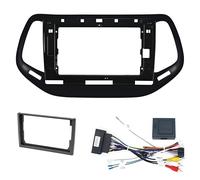 Sound-Way - Kit Installazione Autoradio 9 Pollici Compatibile con Jeep Compass (2017-2020) - Cornice Adattatore Plug & Play in ABS con Interfaccia Can Bus Comandi al Volante