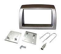 Mascherina autoradio 2 DIN Lancia Y Ypsilon Silver Argento