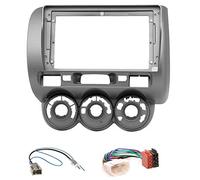 Sound Way Kit Installazione Autoradio Mascherina Adattatore 9 Pollici Compatibile con Honda Fit, Jazz 2002-2008