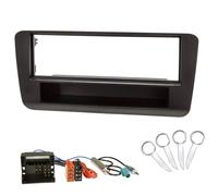 Sound-way Kit Montaggio Adattatore Autoradio, Mascherina 1 DIN Compatibile con Audi A1 (8X) 2010-2018