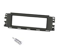 Sound Way - Kit Montaggio Adattatore Autoradio, Mascherina 1 DIN Compatibile con Smart Forfour