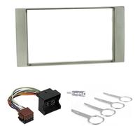 Sound Way Kit Montaggio Adattatore Autoradio, Mascherina 2 DIN Compatibile con Ford C-Max/Fiesta/Focus/Galaxy/Kuga/S-Max/Tourneo Connect/Transit Connect/Transit