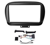 Sound way Kit Montaggio Adattatore Autoradio, Mascherina 9" Pollici Compatibile con Fiat 500X