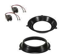 Sound Way Kit Montaggio adattatori Altoparlanti compatibili con Fiat Panda 2002-2012 Porte Anteriori