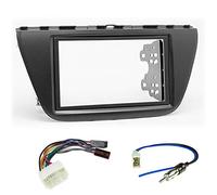Sound Way - Kit Montaggio autoradio 2 DIN Adattatore Compatibile con Suzuki Sx4 2013+ / S-Cross 2013+ - KA11-438