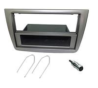 Sound-way Kit Montaggio Autoradio, Mascherina 1 DIN / 2 DIN, Adattatore Antenna, Chiavi di Smontaggio, compatibile con Alfa Romeo Mito