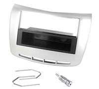 Sound-way Kit Montaggio Autoradio, Mascherina 1 DIN / 2 DIN con Cassetto, Adattatore Antenna, Chiavi per Smontaggio compatibile con Lancia Delta