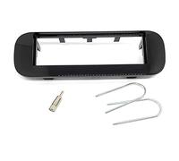Sound Way Kit Montaggio Autoradio, Mascherina 1 DIN, Adattatore Antenna, Chiavi per Smontaggio, Compatibile con Fiat New Panda 2012
